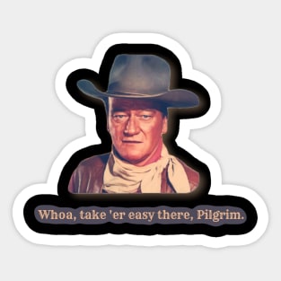 John Wayne Sticker